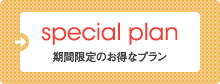 期間限定のお得なプラン